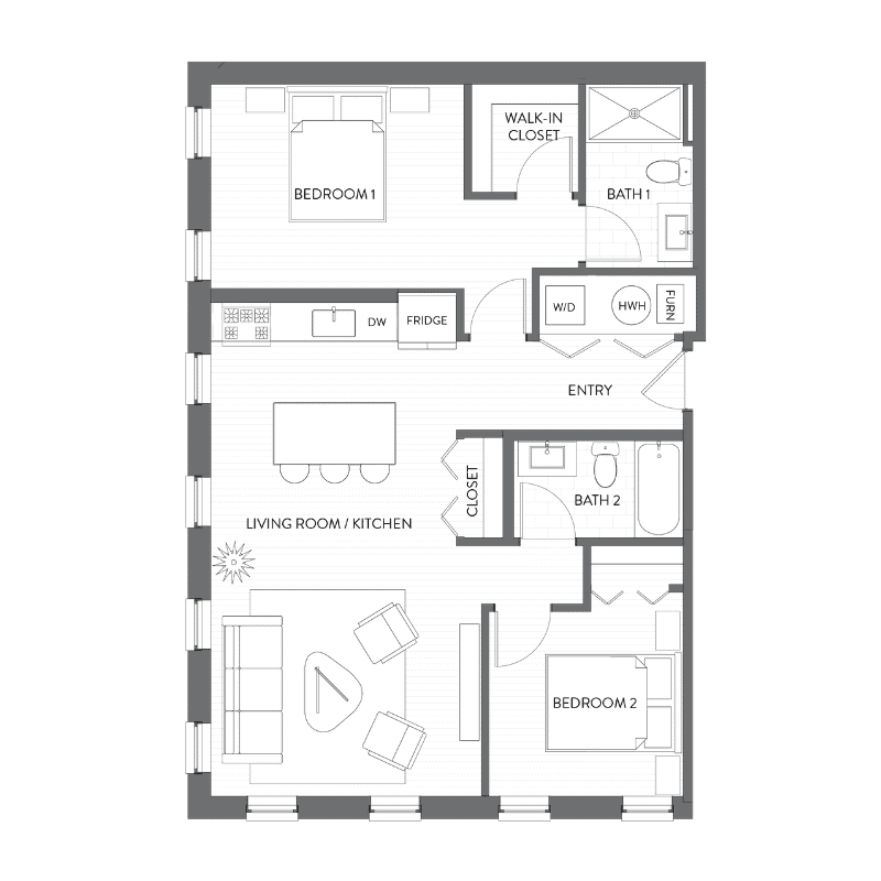 Floor Plan 204/304